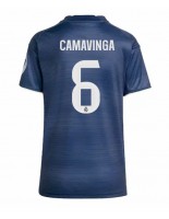 Ženske Nogometnih dresov Real Madrid Eduardo Camavinga #6 Gostujoči 2025-26 Kratki rokavi